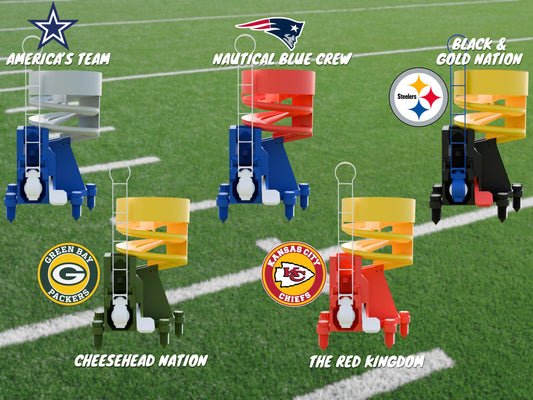 Football-Team Golf Ball Dispenser