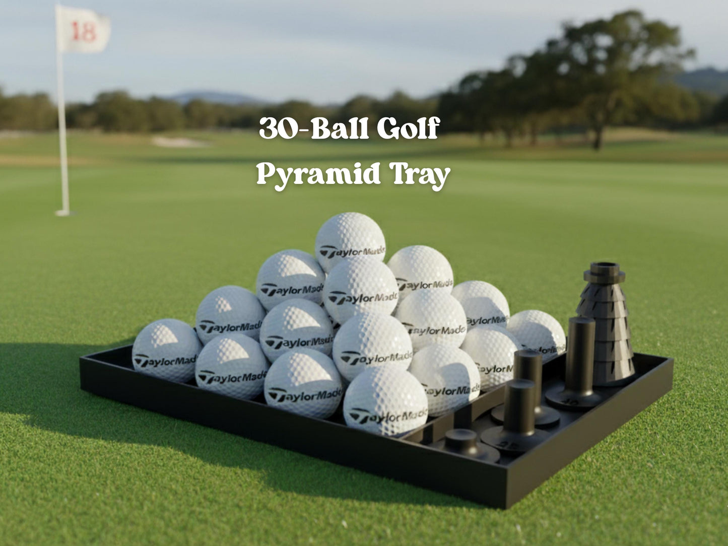 Golf Ball Tray